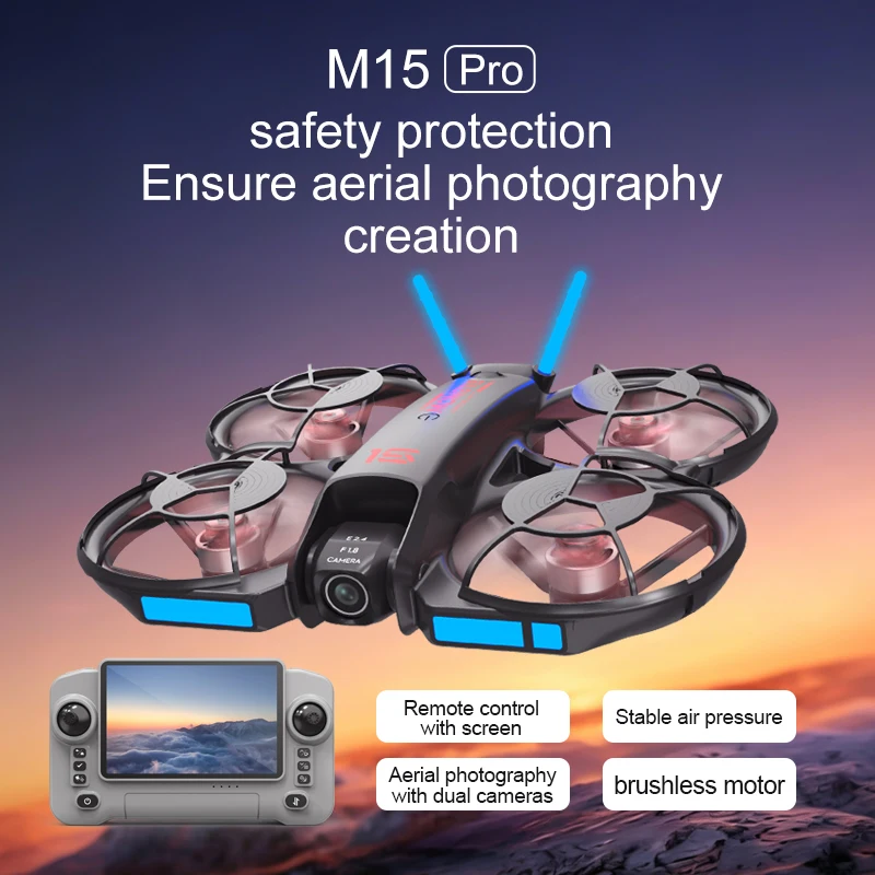 2026 New M15 FPV Drone with Sc - đánh giá và giá Rc Helicopter Case