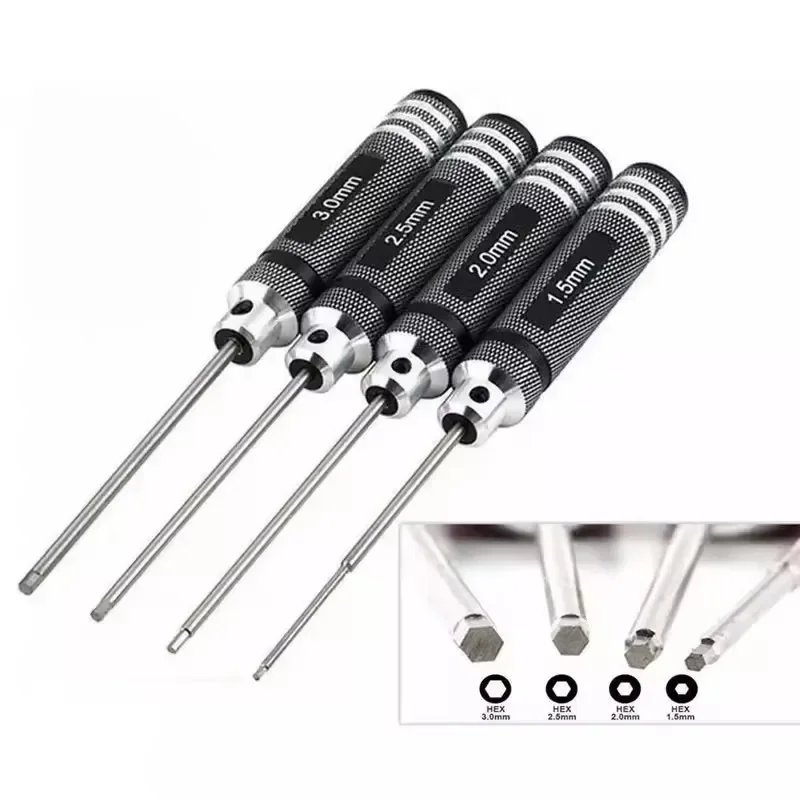 Hex Driver Set 1.5/2.0/2.5/3.0 - đánh giá và giá Rc Helicopter Tool Kit