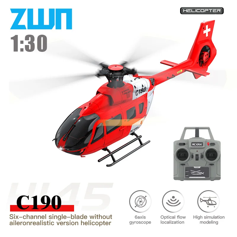 C190 RC Helicopter 2.4G 6-Aixs - đánh giá và giá Rc Helicopter Case